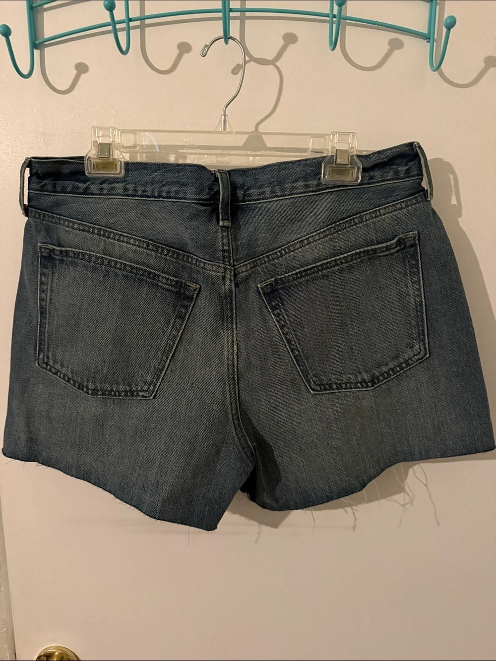 Universal Thread Indigo Blue High-Rise Baggy Shorts